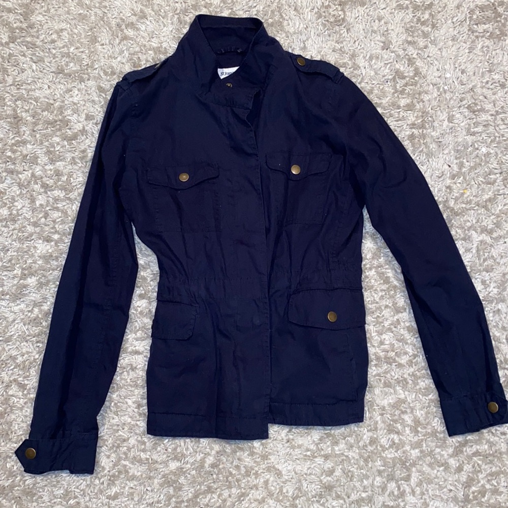 Navy blue coat